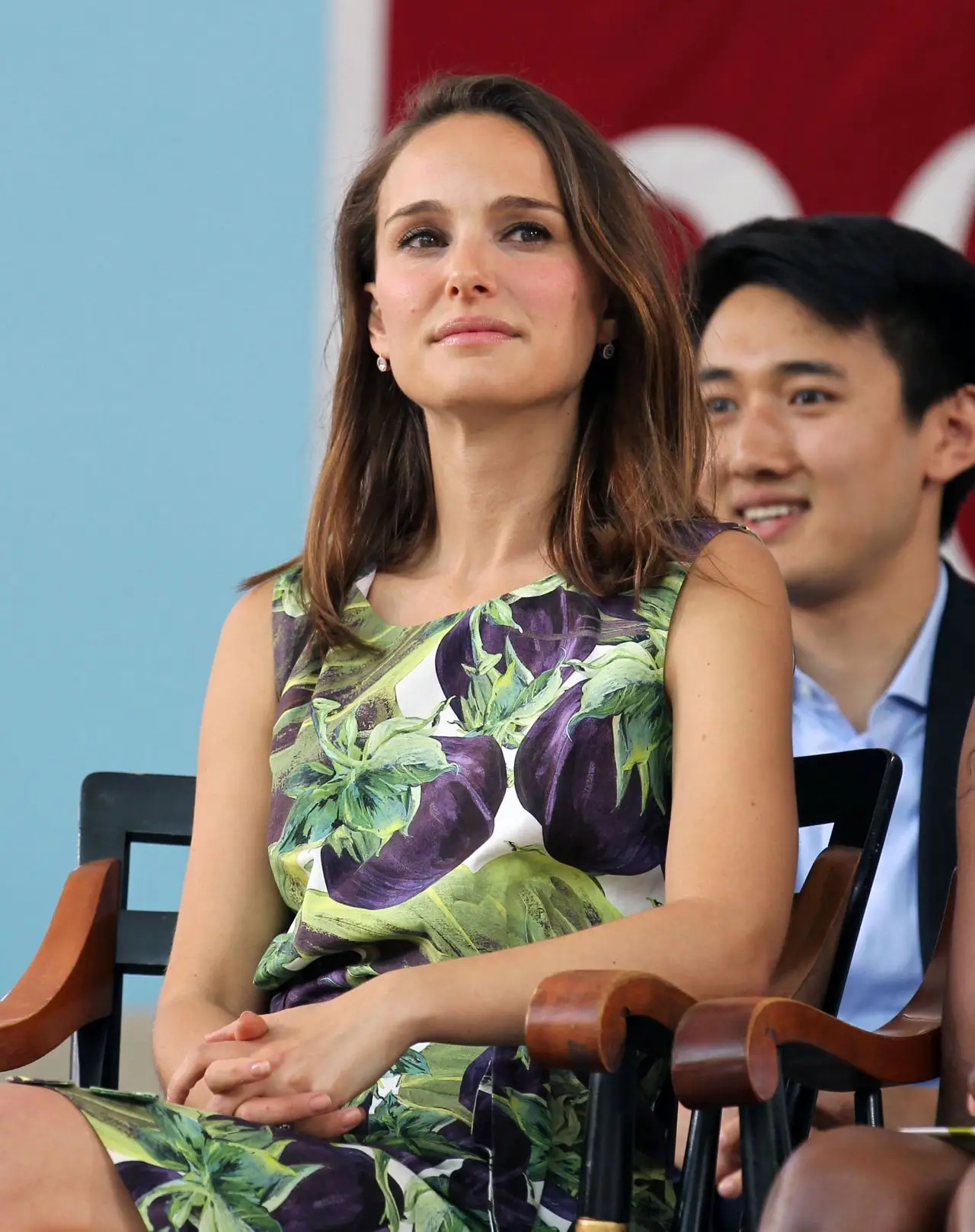 Natalie Portman at Class Day Exercises at Harvard University in Cambridge